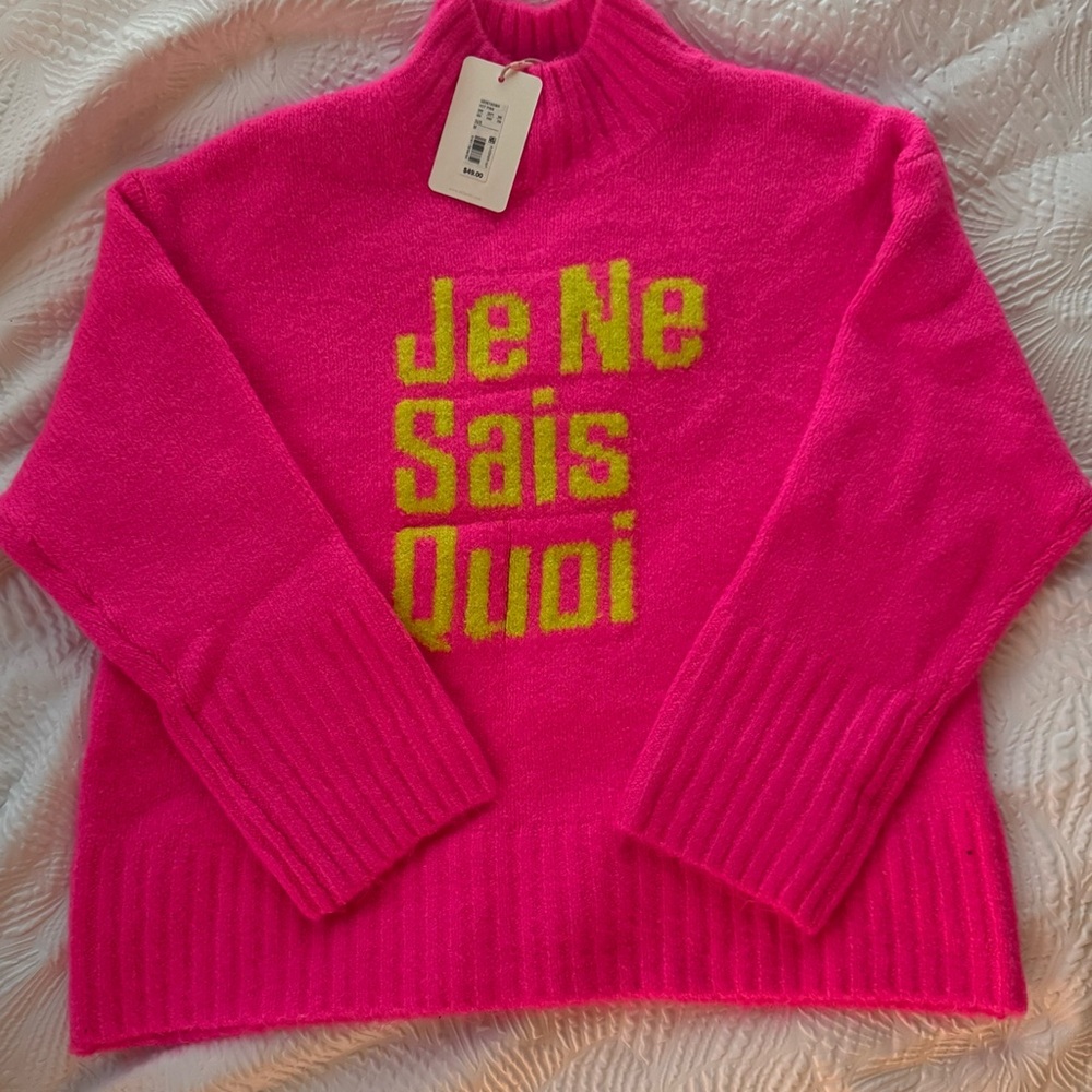 New Never Worn GB Graphic Women’s Sweater